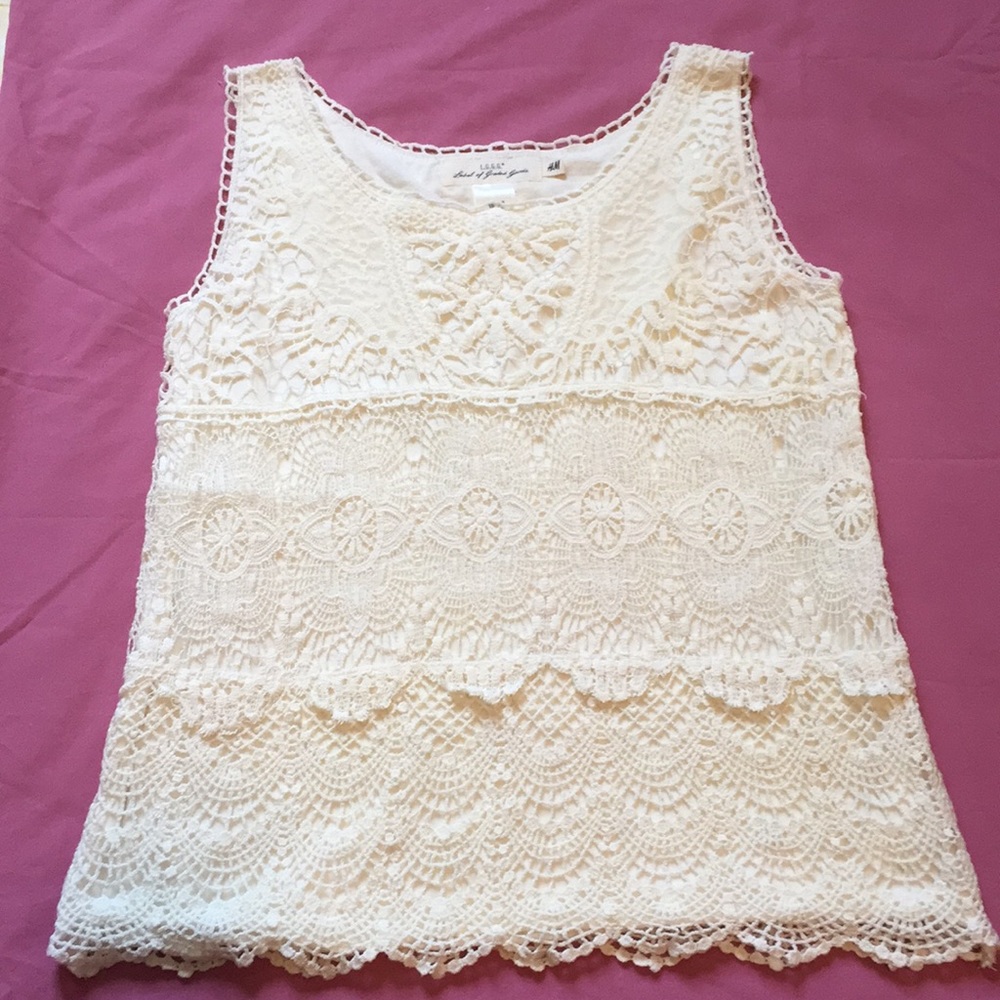 Lovely H&M Crochet Tank
